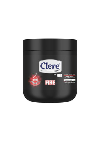 Clere For Men Body Crème - FIRE - 450ml