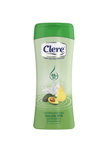 Clere Hand & Body Lotion - Avocado Milk - 200ml 24-Pack