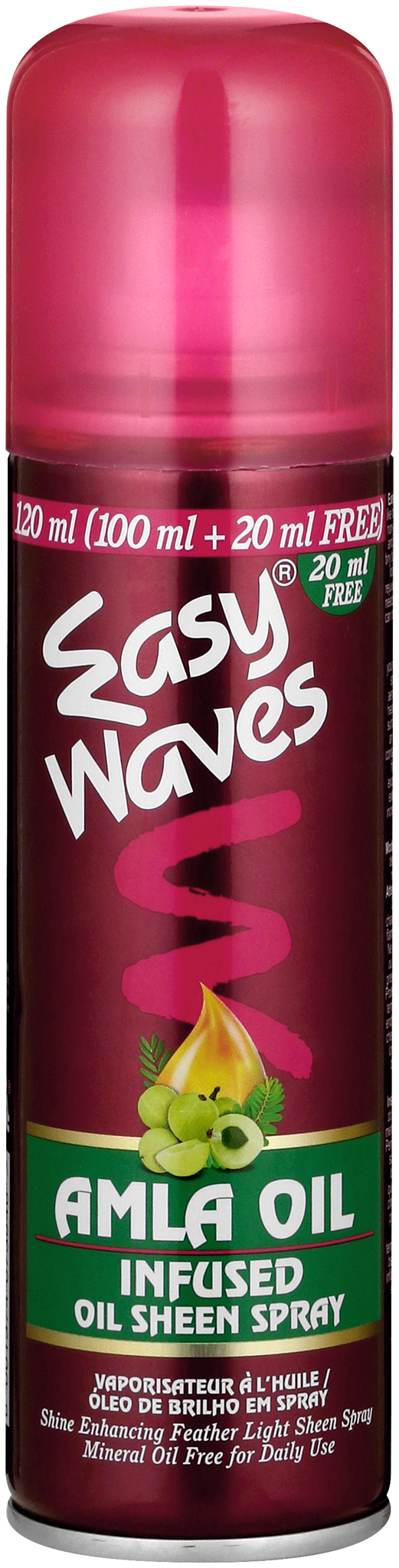 Easy Waves Amla oil sheen spray 120ml 36-Pack