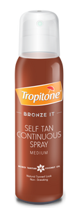 Tropitone Bronze It Selftan Continuous Spray Medium - 125ml