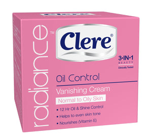 Clere Radiance - Vanishing Cream N/Oily - 50ml