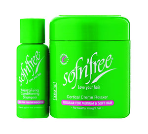 Sofnfree cortical relaxer -regular   + 60ml Neut Shampoo