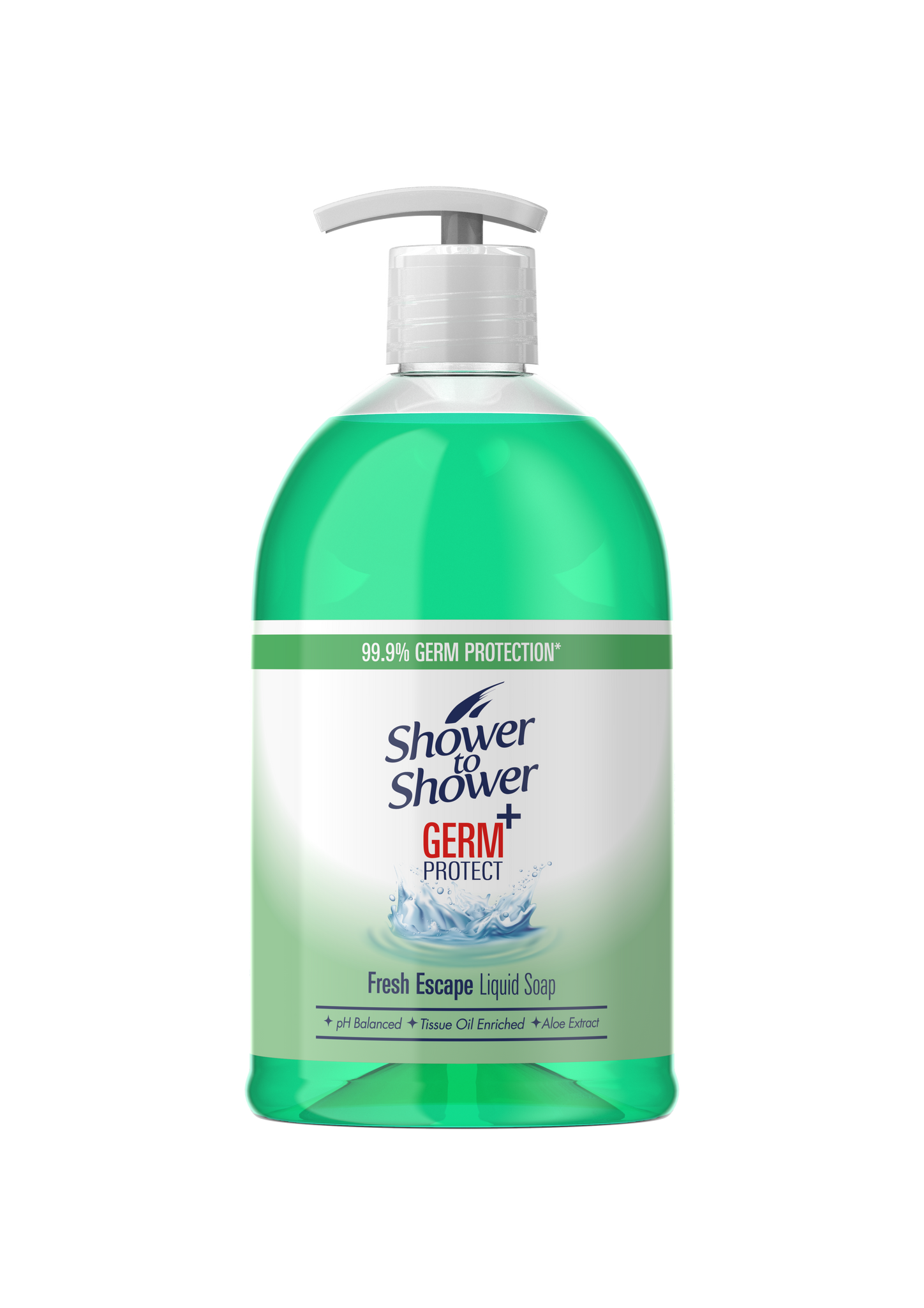 Shower to Shower Liquid Hand Soap - Fresh Escape - 475ml 24-Pack
