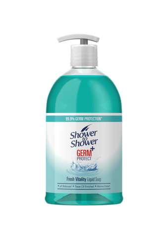 Shower to Shower Liquid Hand Soap - Fresh Vitality - 475ml 24 -Pack
