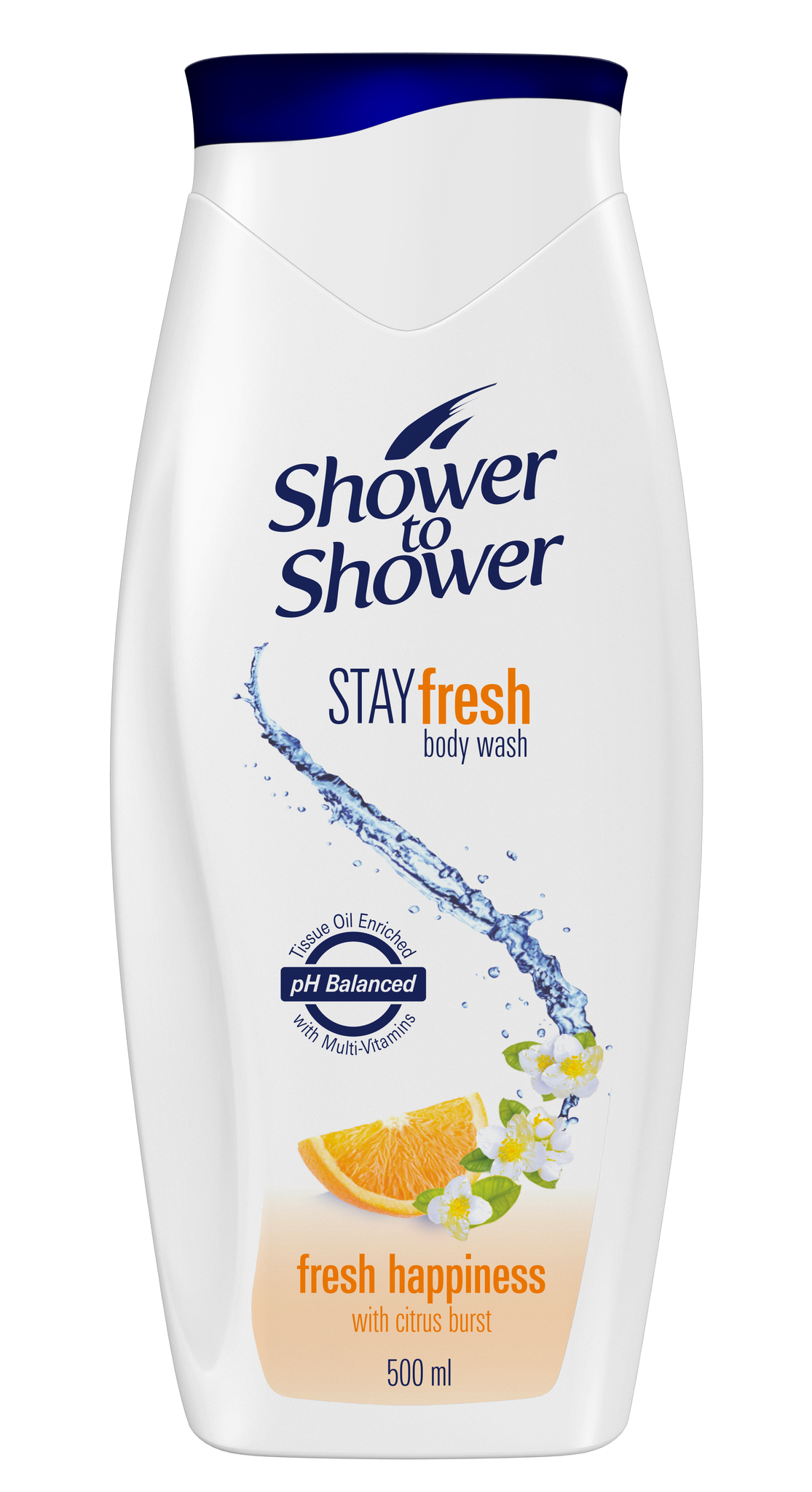 Shower to Shower Gel Fresh Happiness - 500ml 24-Pack