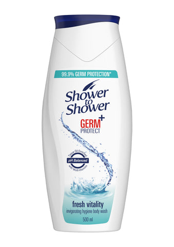 Shower to Shower Fresh Vitality Body Wash - 500ml