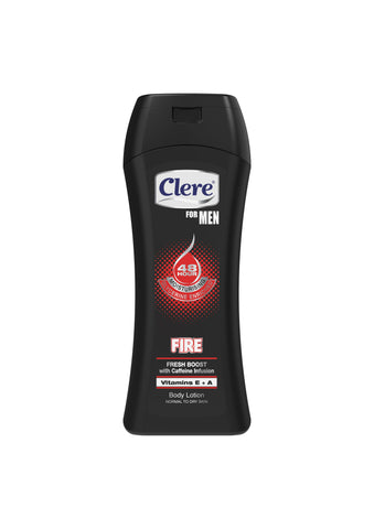 Clere For Men Body Lotion - FIRE - 200ml 24-Pack