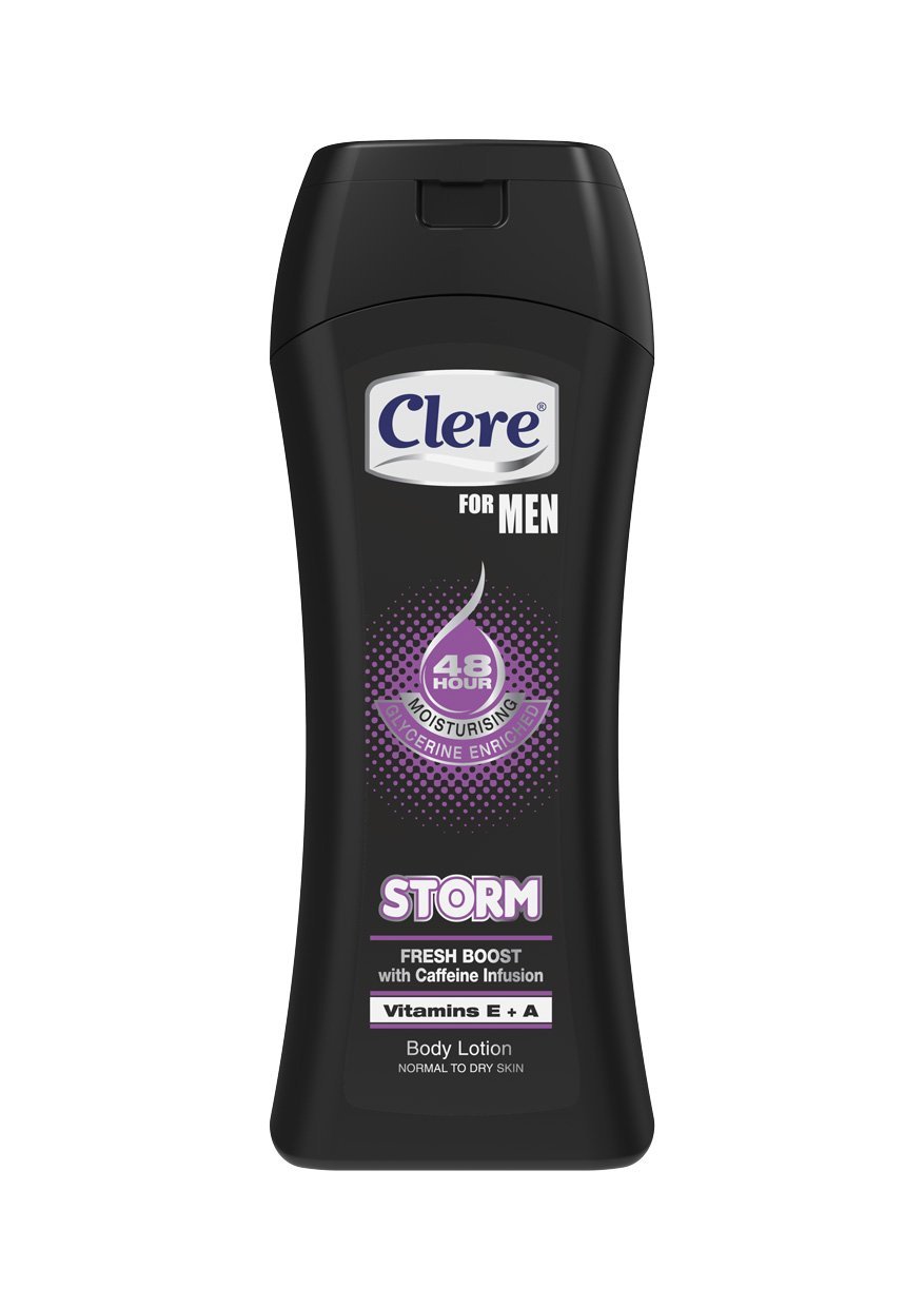 Clere For Men Body Lotion - STORM - 400ml 36-Pack