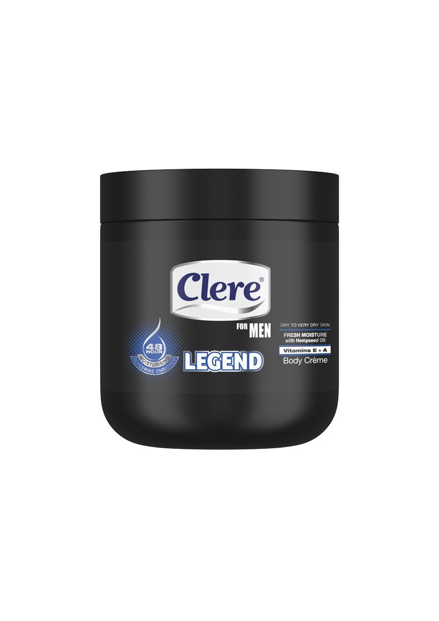 Clere For Men Body Crème - LEGEND - 450ml 24-Pack