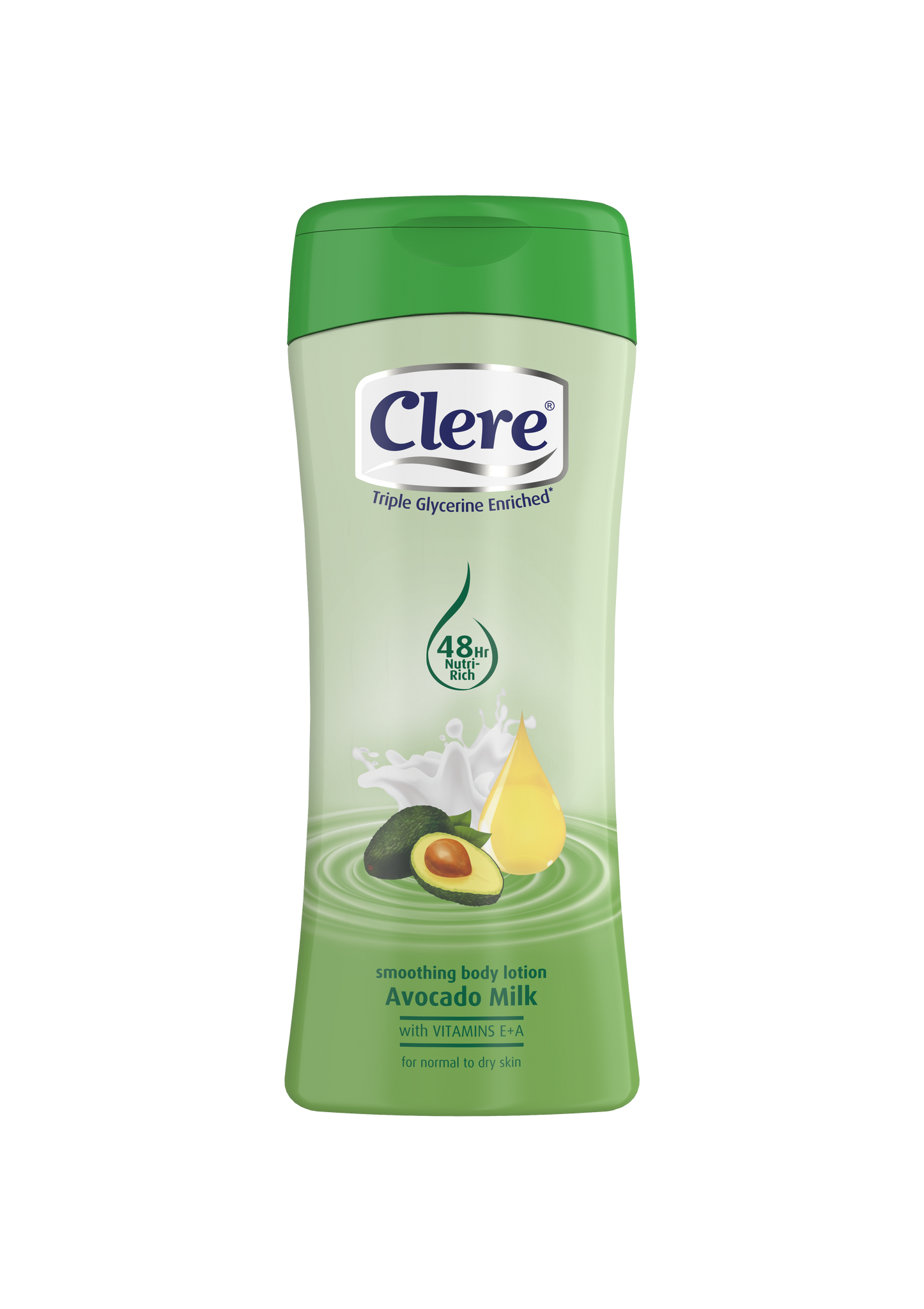 Clere Hand & Body Lotion - Avocado Milk - 400ml