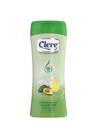 Clere Hand & Body Lotion - Avocado Milk - 400ml 36-Pack