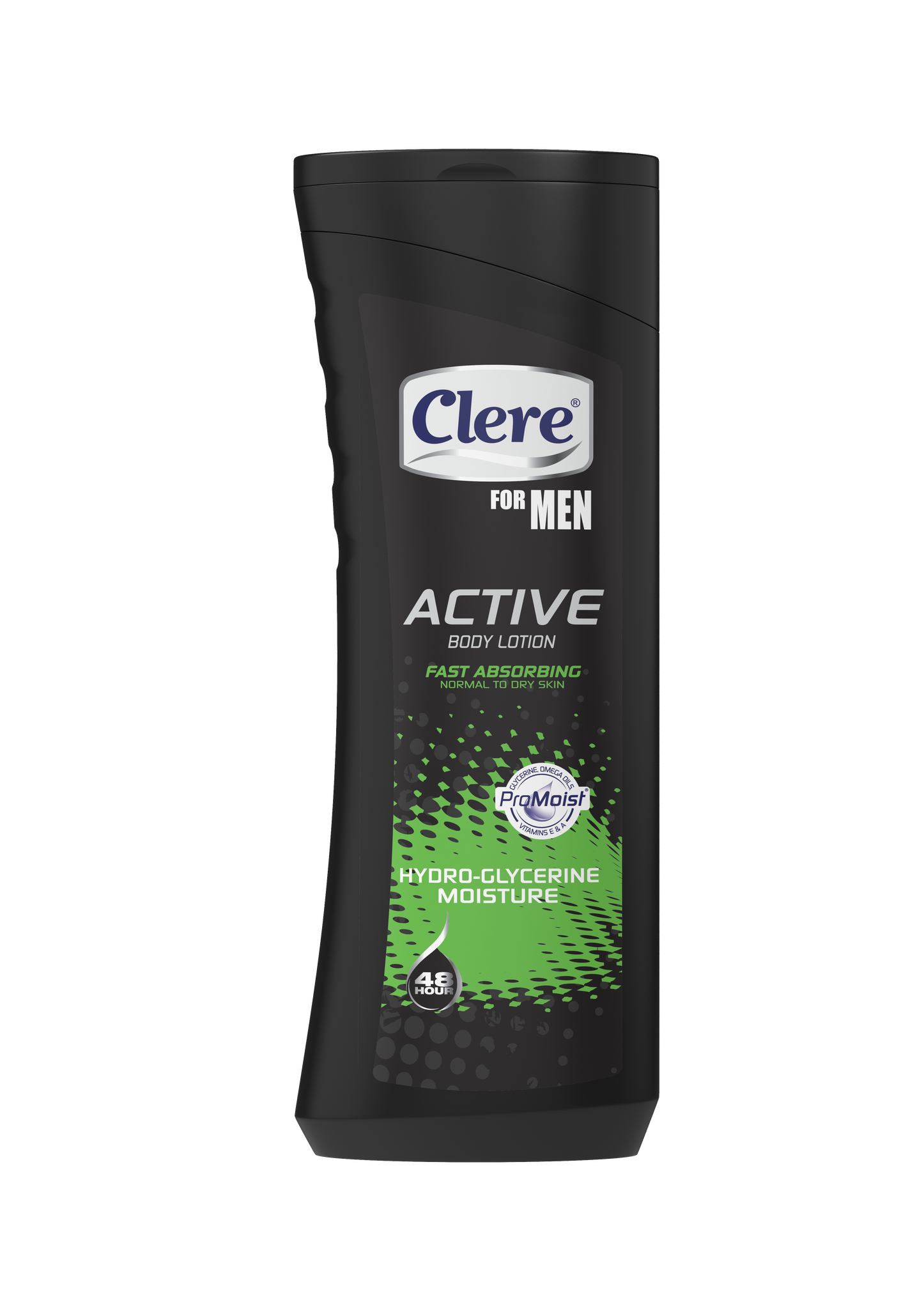 Clere For Men Active Body Lotion - Glycerine Moisture - 400ml