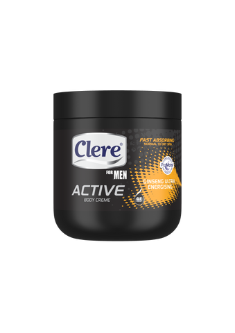 Clere For Men Active Body Crème - Ultra Energising - 450ml