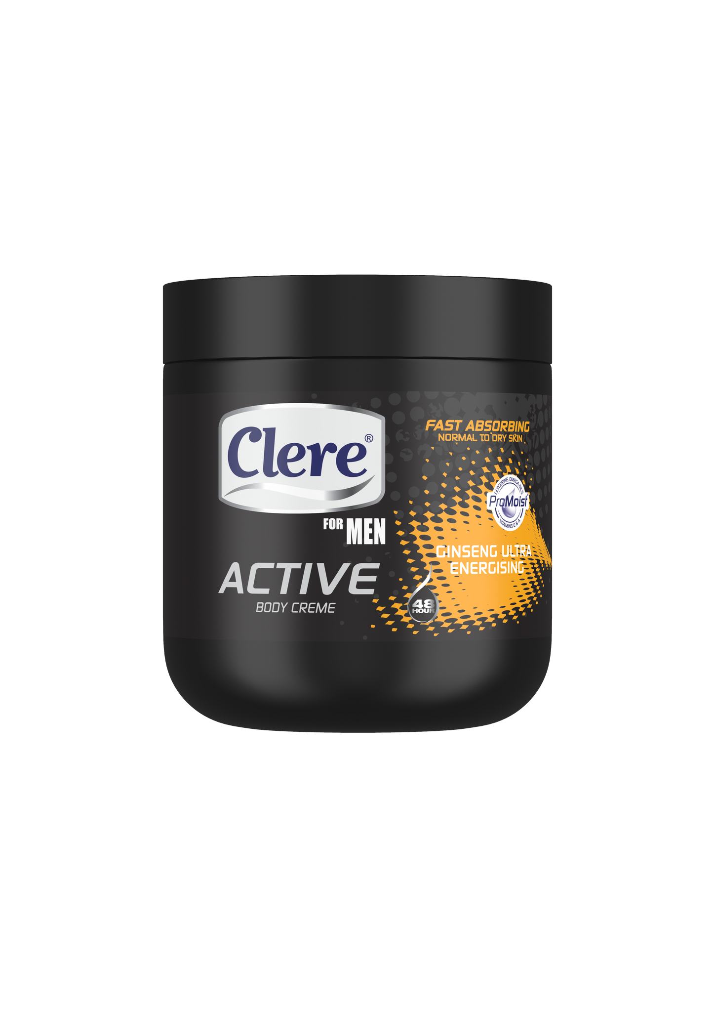 Clere For Men Active Body Crème - Ultra Energising - 450ml 24-Pack