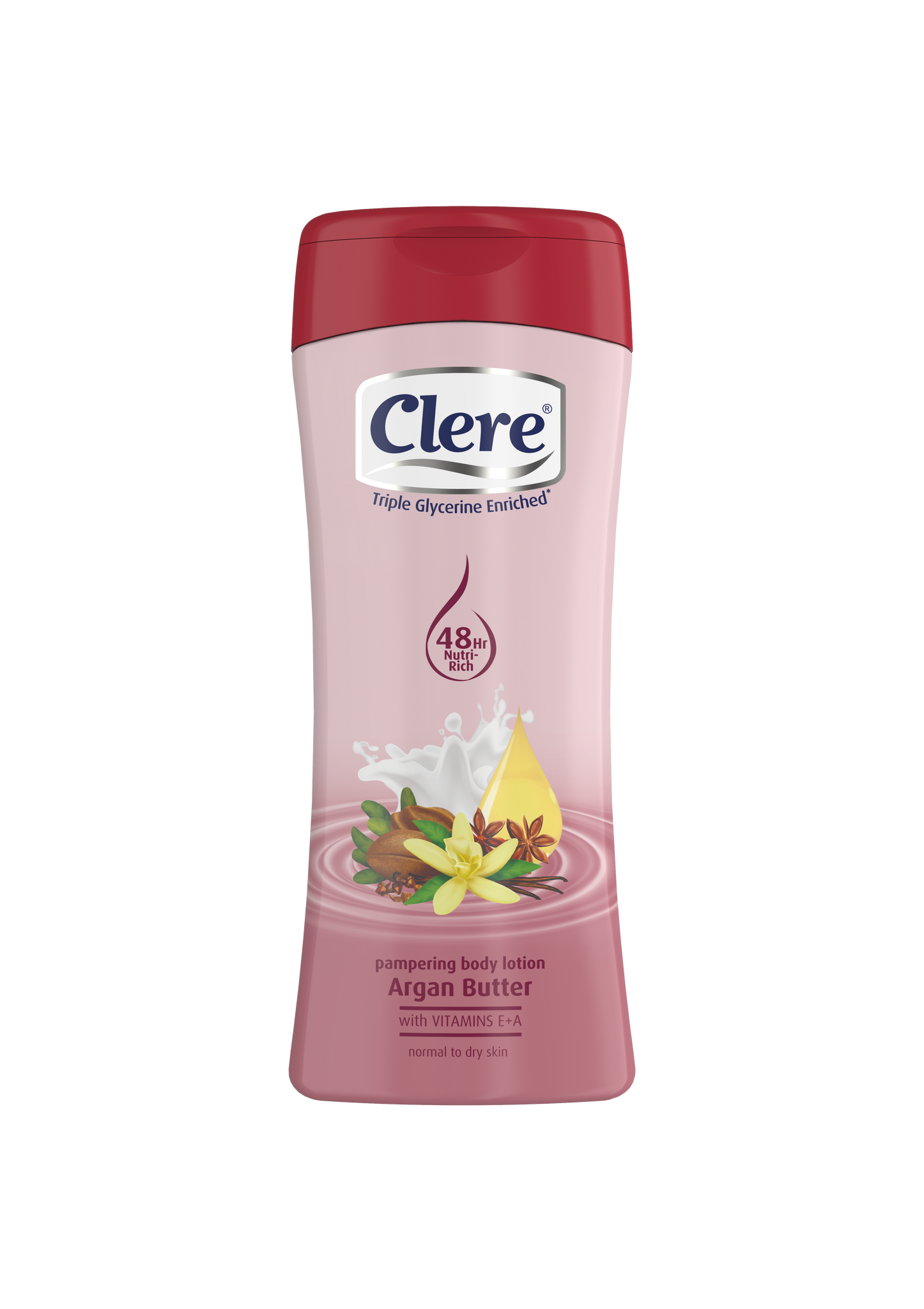 Clere Hand & Body Lotion - Argan Butter - 400ml