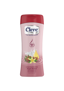 Clere Hand & Body Lotion - Argan Butter - 200ml 24-Pack