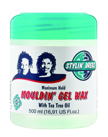 Stylin' Dredz Mouldin Gel Wax 500ml 24-Pack