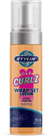 Stylin' Curlz Wrap Set Lotion 12-Pack
