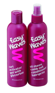 Easy Waves Gel N' Spray - Twinpack 250ml x 2 12-Pack