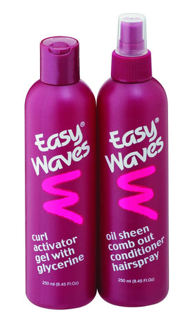 Easy Waves Gel N' Spray - Twinpack 250ml x 2