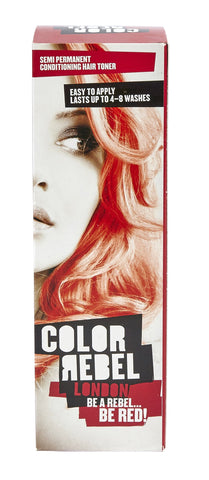 Color Rebel Semi-Perm cond hair toner red 100ml 12-Pack