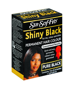 Shiny Black Cream Hair Color 25ml  48-Pack