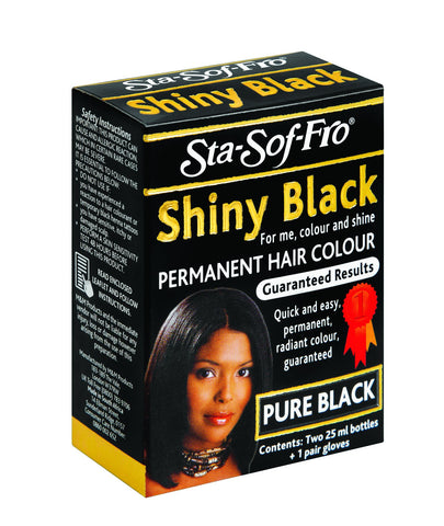 Shiny Black Cream Hair Color 25ml