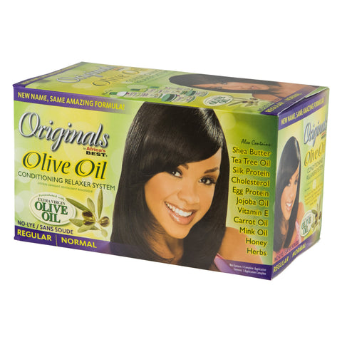 Originals Olive Oil Conditioning Relaxer System - Regular 12-Pack