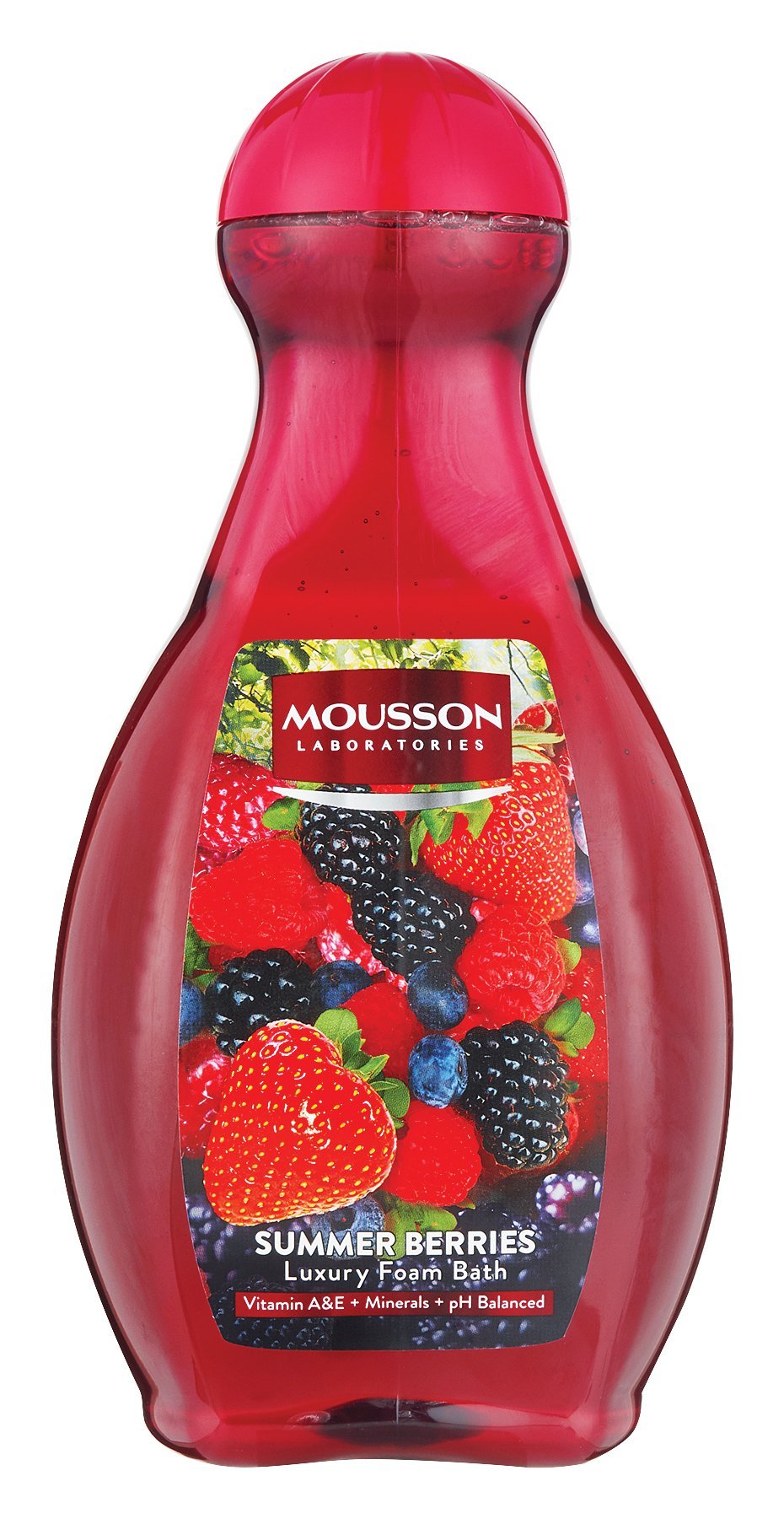 Mousson Bubble Bath - Summer Berries - 2L 6-Pack