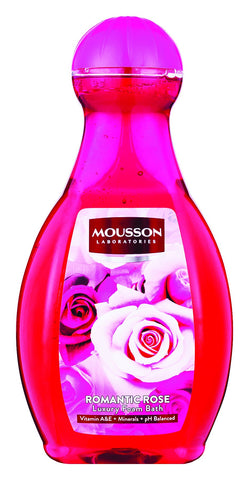 Mousson Bubble Bath - Romantic Rose - 2L
