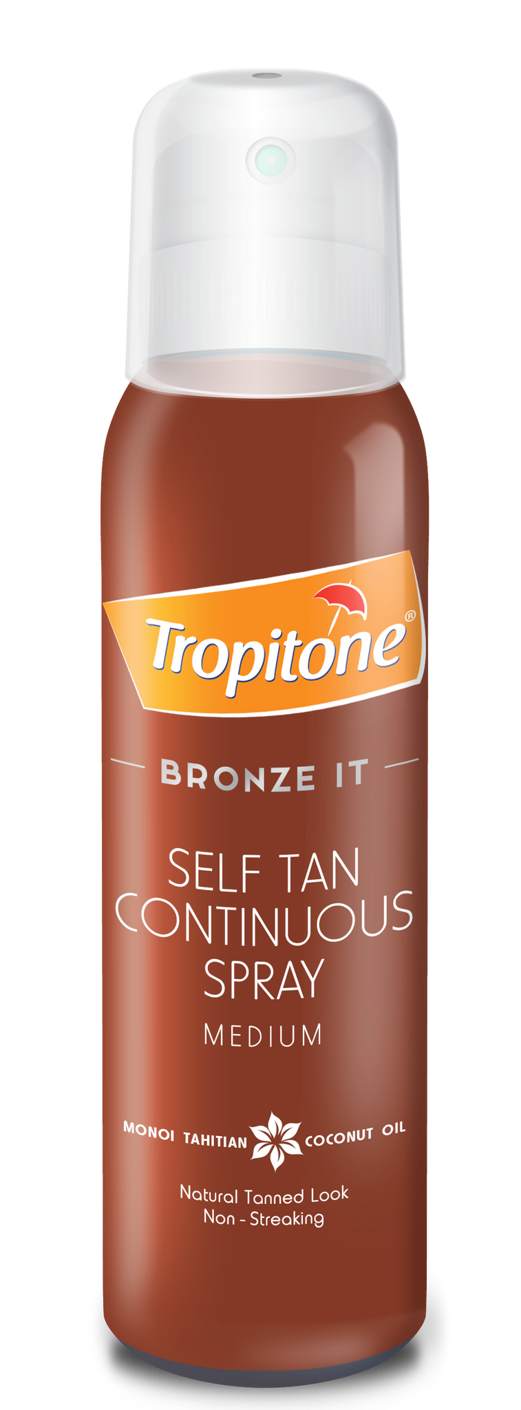 Tropitone Bronze It Selftan Continuous Spray Medium - 125ml 36-Pack