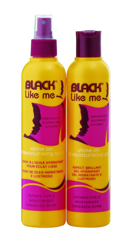 Black Like me Gel N' Spray - Twinpack 250ml x 2 12-Pack