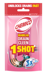 Chemico - 1Shot - Drain Cleen - Granules - 60g
