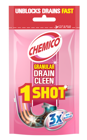 Chemico - 1Shot - Drain Cleen - Granules - 60g