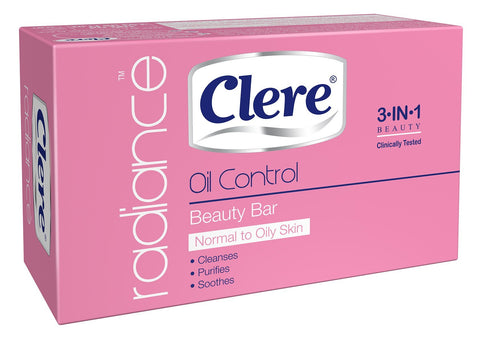 Clere Radiance - Oil Control Beauty Soap - 100g 72-Pack