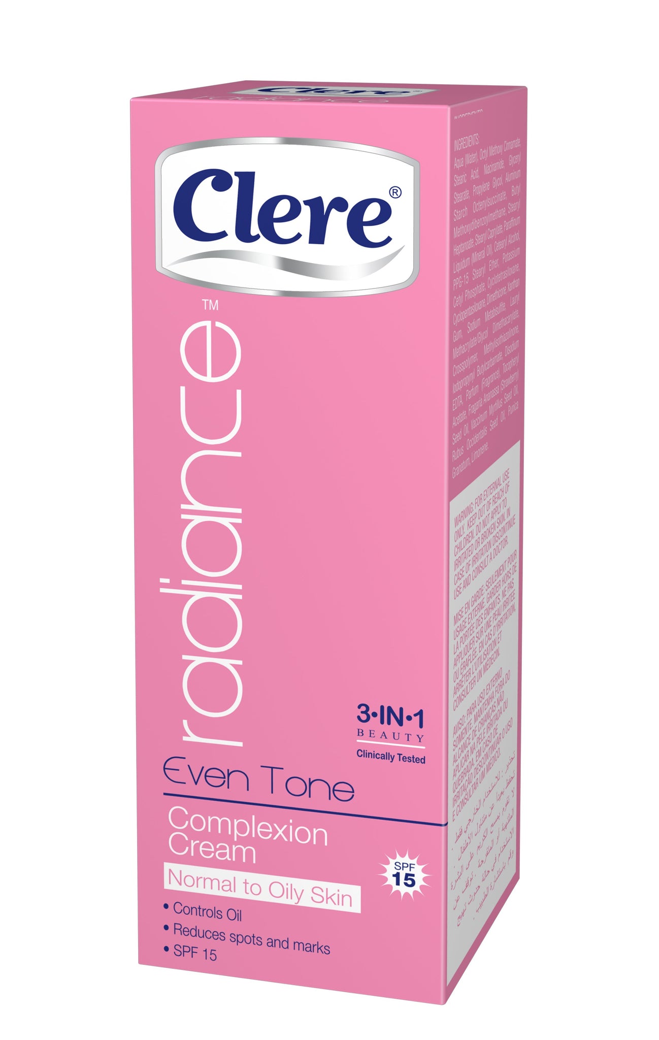 Clere Radiance - Complexion Cream - 50ml 48-Pack