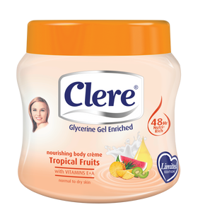 Clere Body Crème - Tropical Fruit 300ml