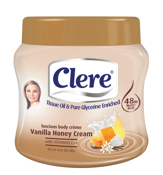 Clere Body Crème - Vanilla Honey 300ml – Dot Mall Store