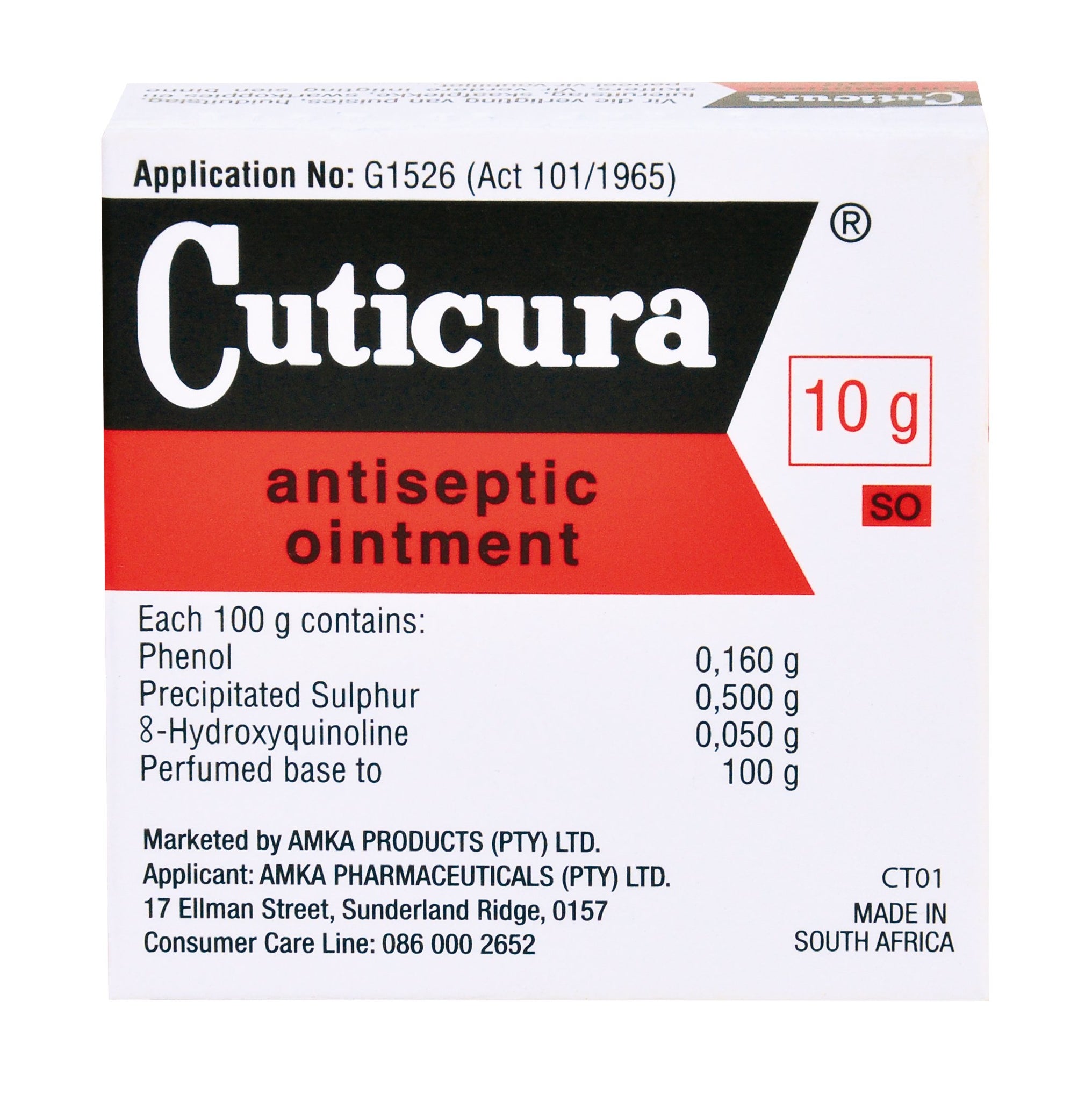 Cuticura - Ointment  - 10g 288-Pack