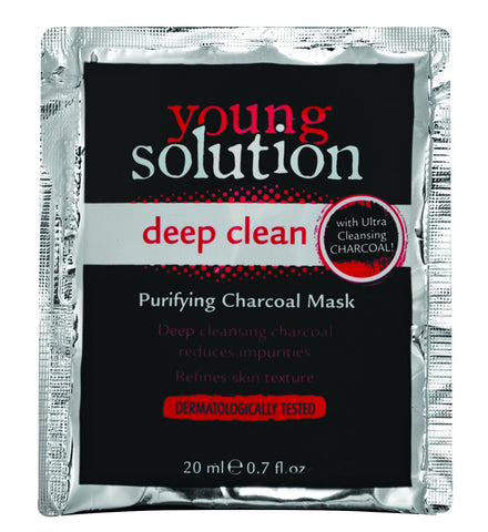 Young Solution Sachet Deep Clean Purifying Charcoal Mask - 20ml 96-Pack
