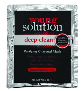 Young Solution Sachet Deep Clean Purifying Charcoal Mask - 20ml