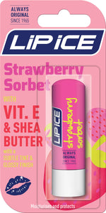 Lip Ice Strawberry Sorbet 4.5g - 1's
