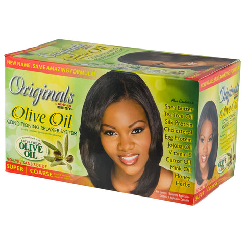 Originals Olive Oil Conditioning Relaxer System - Super