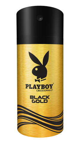 Playboy Black Gold - Deodorant - 150ml 36-Pack