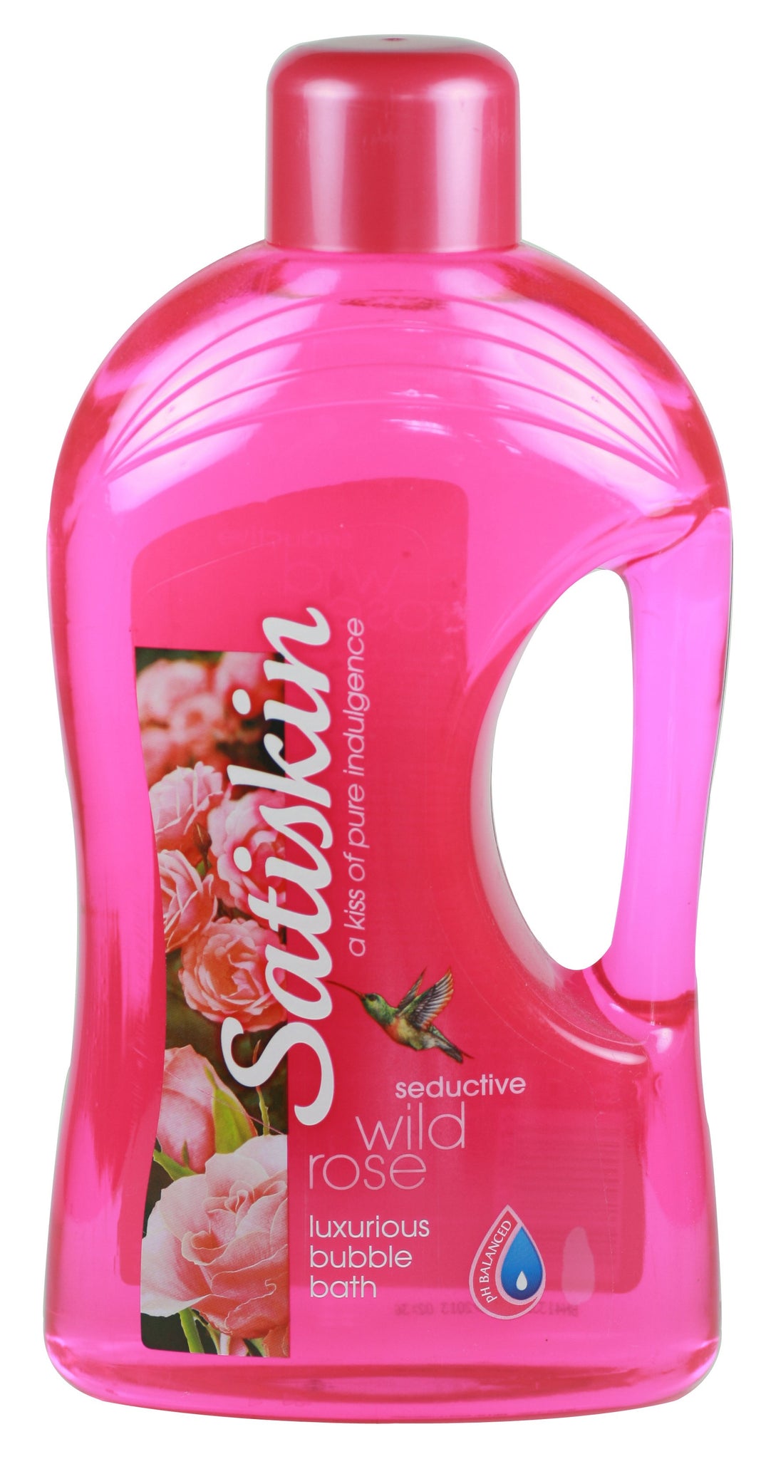 Satiskin Bubble Bath - Wild Rose - 2 litre