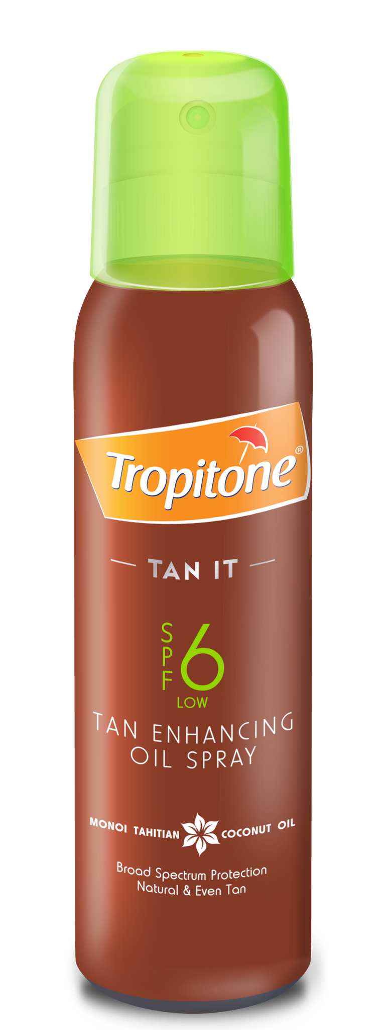 Tropitone Tan It Aerosol Tanning Oil  SPF 6  - 125ml 36-Pack