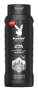 Playboy Code Black - Lotion - 400ml 24-Pack
