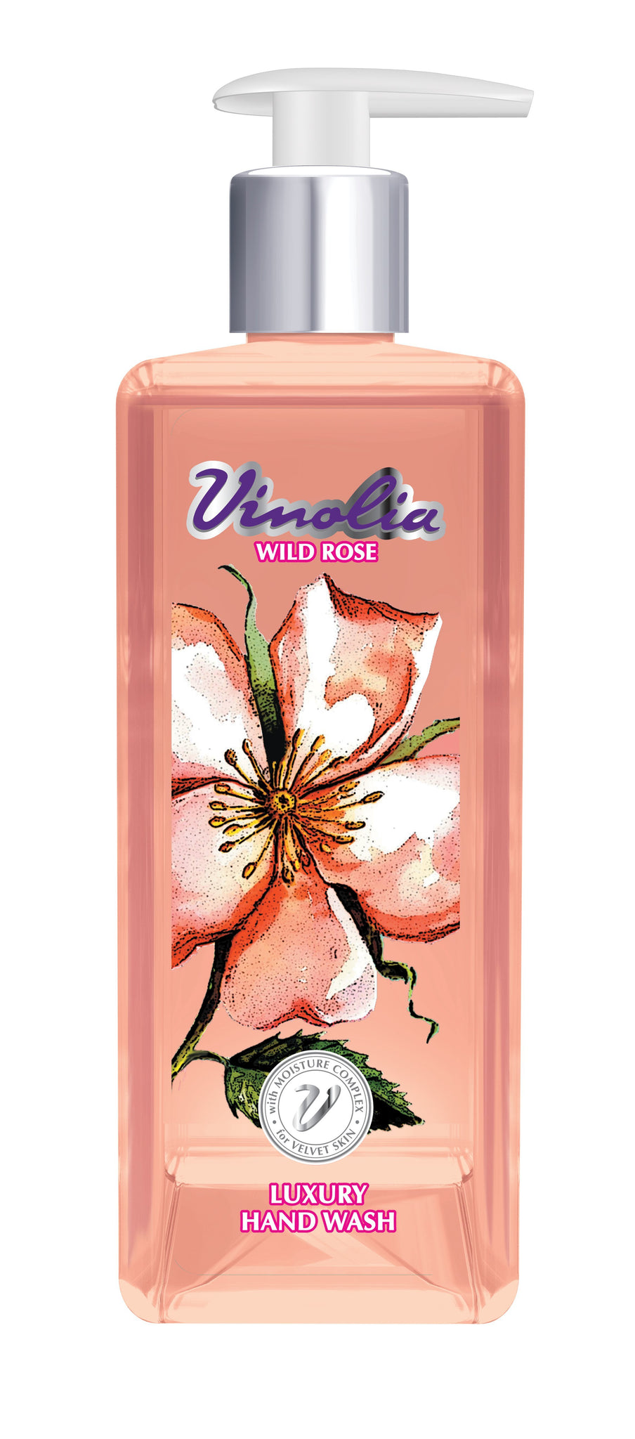 Vinolia Hand Wash - Wild Rose - 290ml 24-Pack